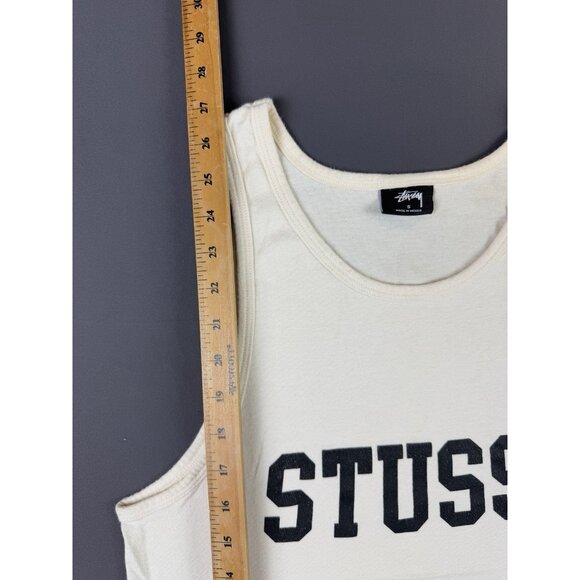 Vintage Y2K Stussy Tank Top Size Small Streetwear Hype Designer Skate Punk Surf - Picture 5 of 5